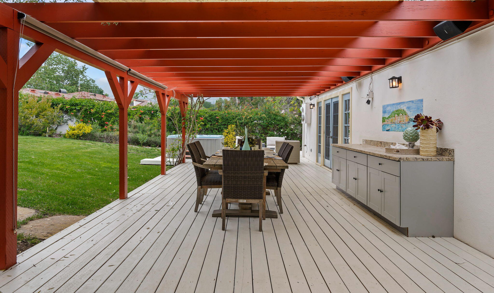 3165 Eucalyptus Hill Road Santa Barbara, CA 93108 - Photo 18 of 32 27-Patio Deck