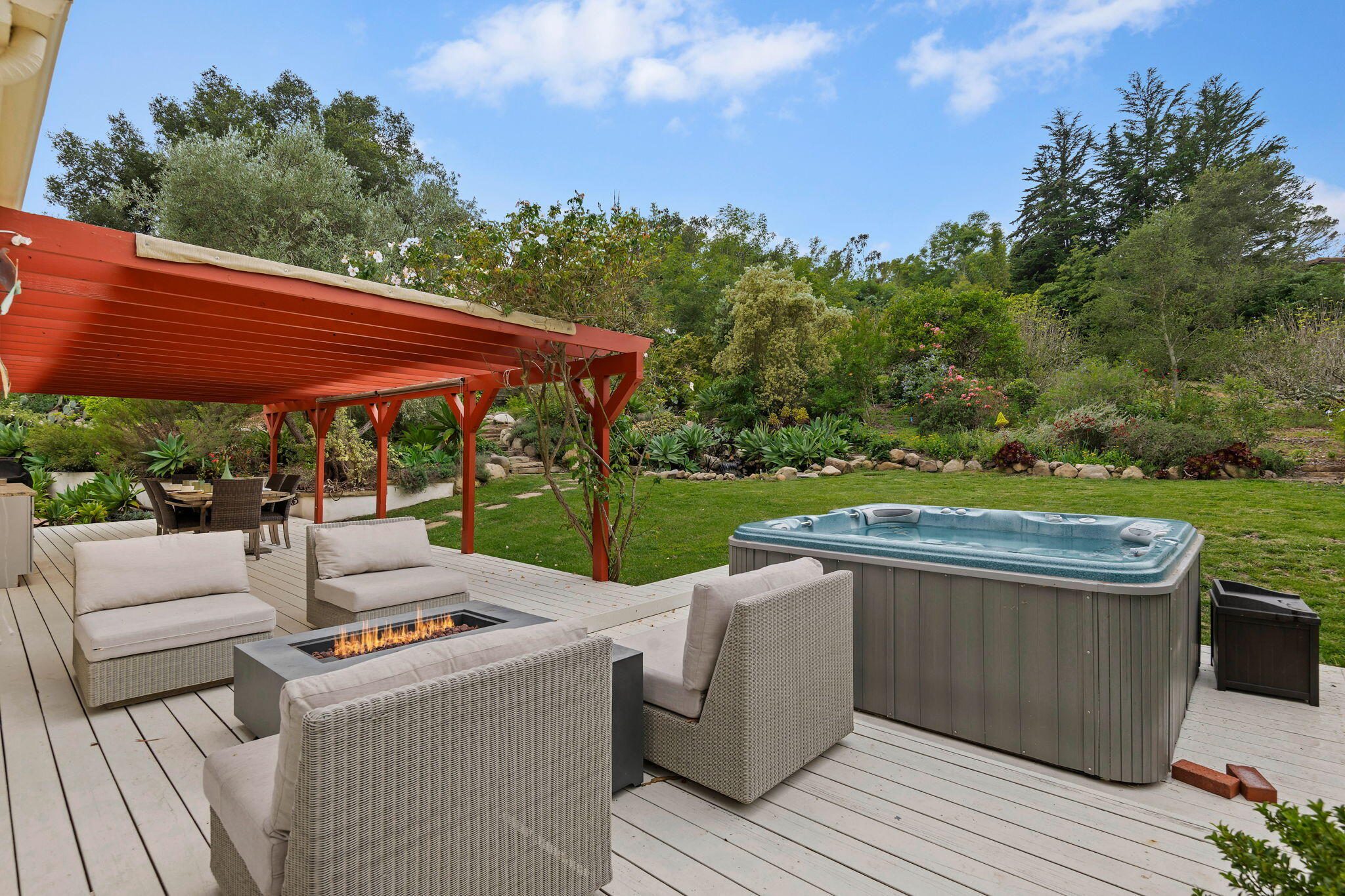 3165 Eucalyptus Hill Road Santa Barbara, CA 93108 - Photo 20 of 32 29-Fire Pit