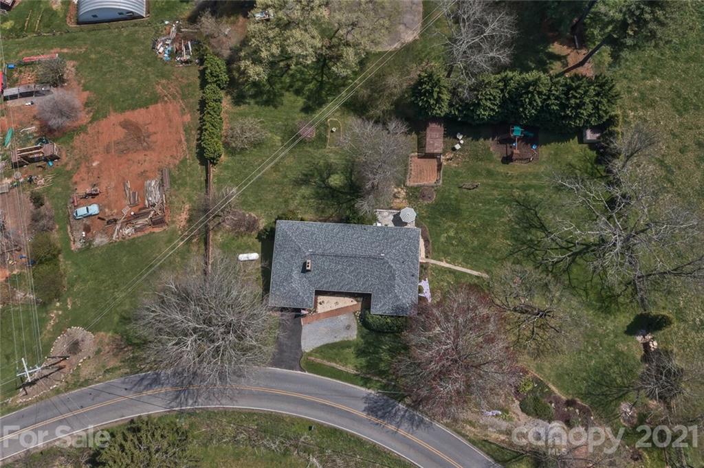127 Queentown Road Canton, NC 28716 - Photo 36 of 43 an aerial view of a house with outdoor space