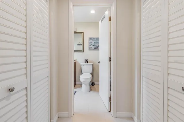 a bathroom with a toilet