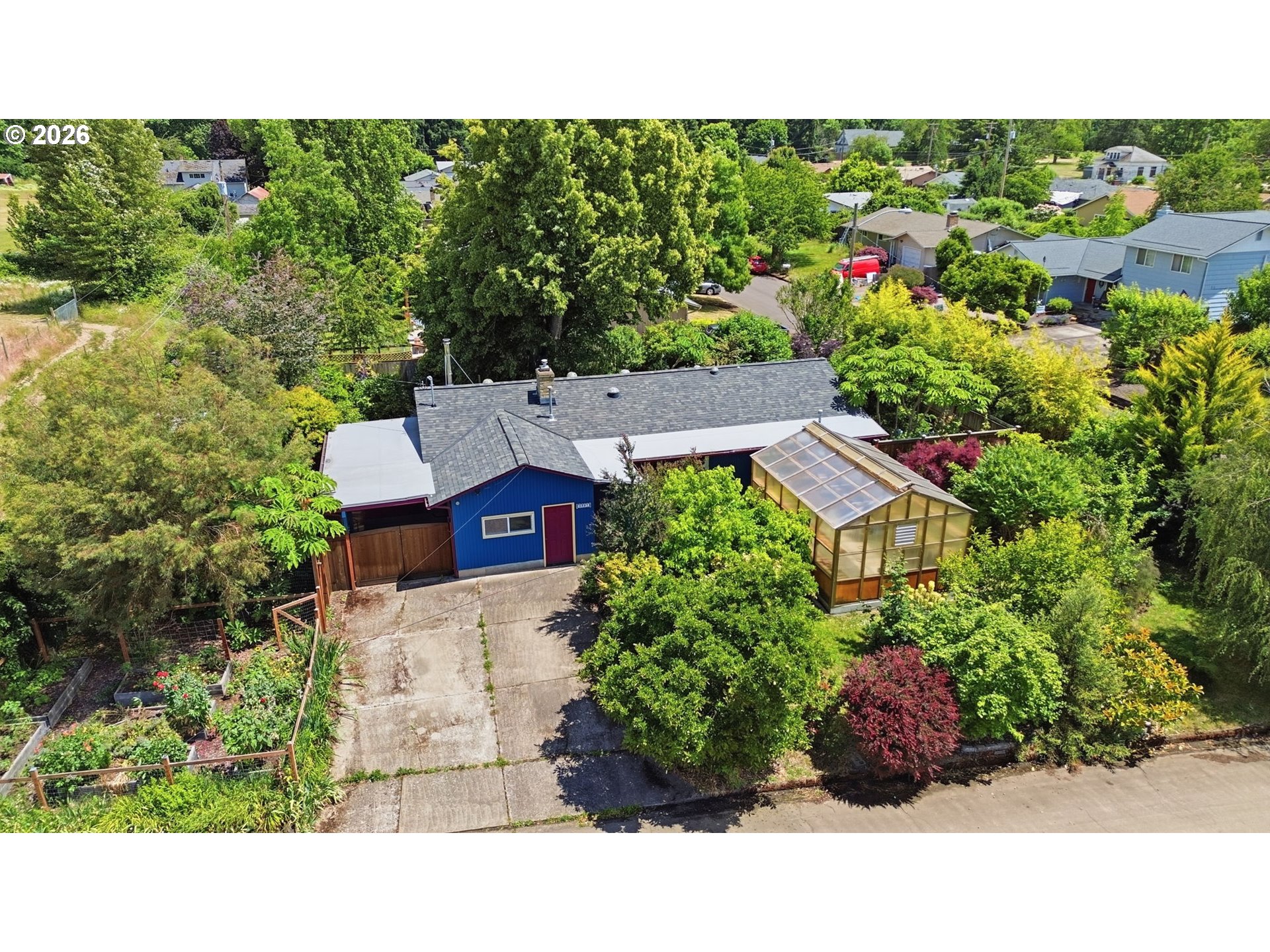 3987 Andover Street Eugene, OR 97404 - Photo 43 of 43 Drone View/UAV