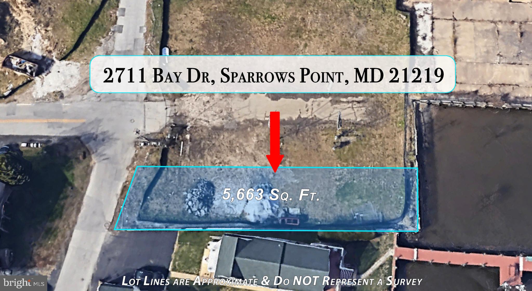 2711 Bay Drive Sparrows Point, MD 21219 - Photo 7 of 10 a view of outdoor space