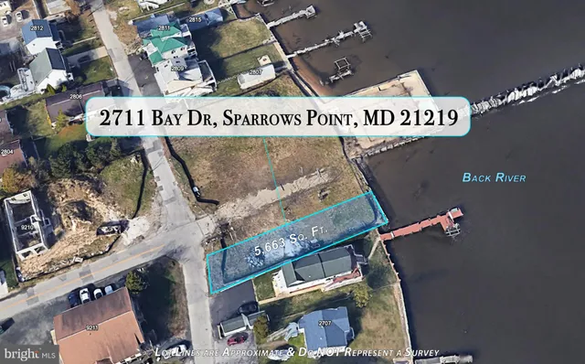 $225,000 | 2711 Bay Drive, Sparrows Point, MD 21219