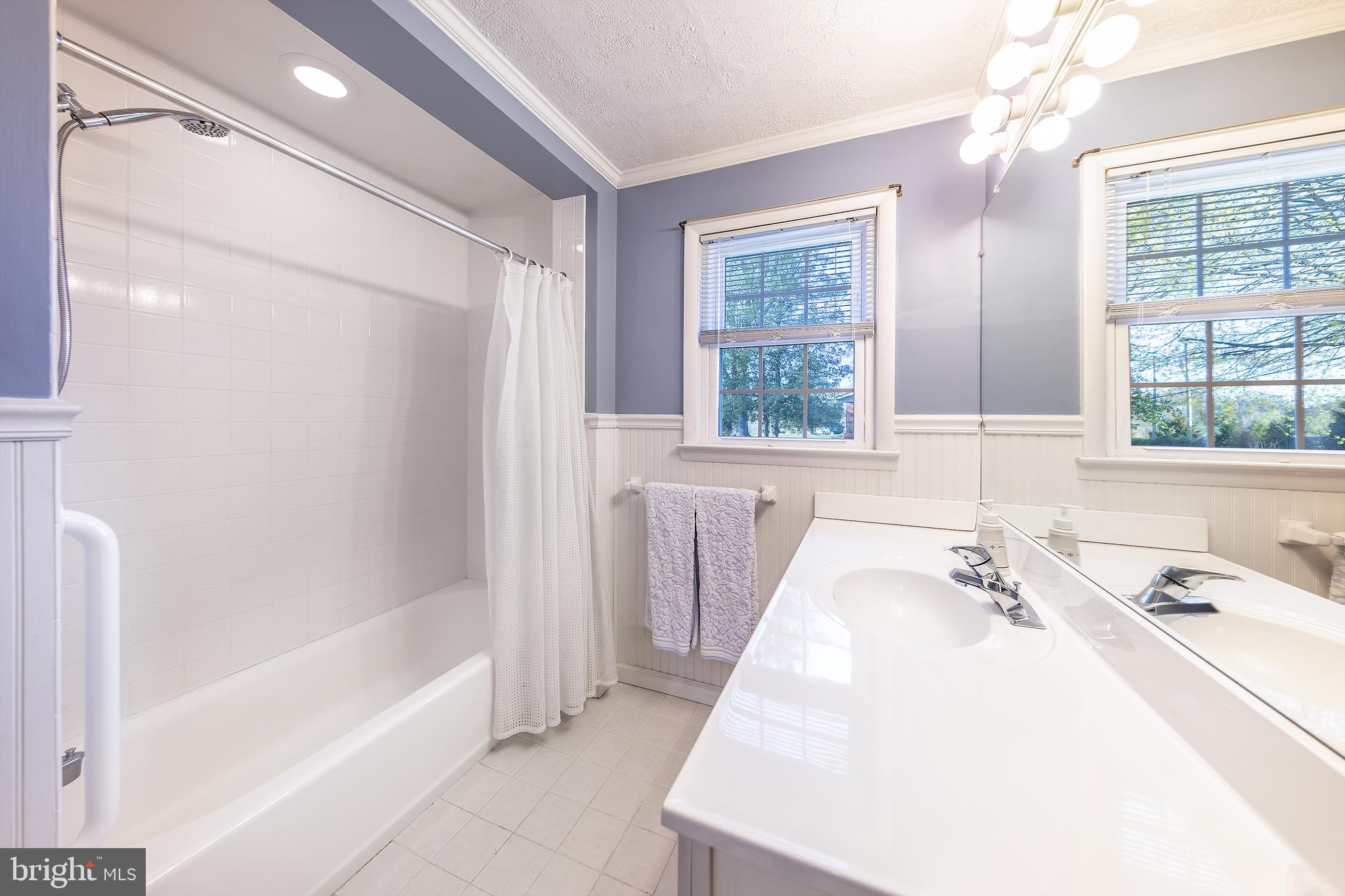 23045 Watson Road Leesburg, VA 20175 - Photo 21 of 69 a bathroom with a tub sink and a mirror