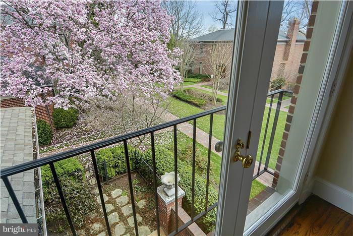 3241 Ellicott Street Northwest Washington, DC 20008 - Photo 17 of 29 VIEW FROM FRENCH DOORS