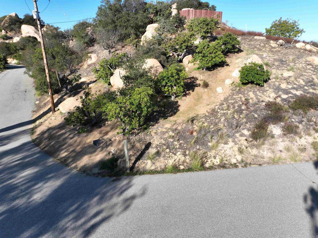 Rainbow Peaks Trail Fallbrook, CA 92028 - Photo 4 of 48 a view of a wooden house with a yard
