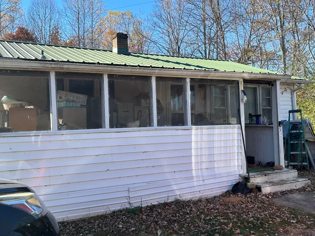 a view of a house with a outdoor space