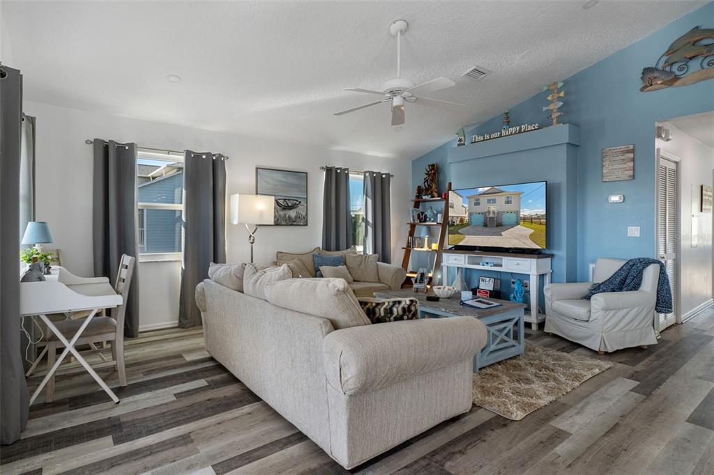 4046 Casa Court Hernando Beach, FL 34607 - Photo 8 of 58 a living room with furniture and a flat screen tv