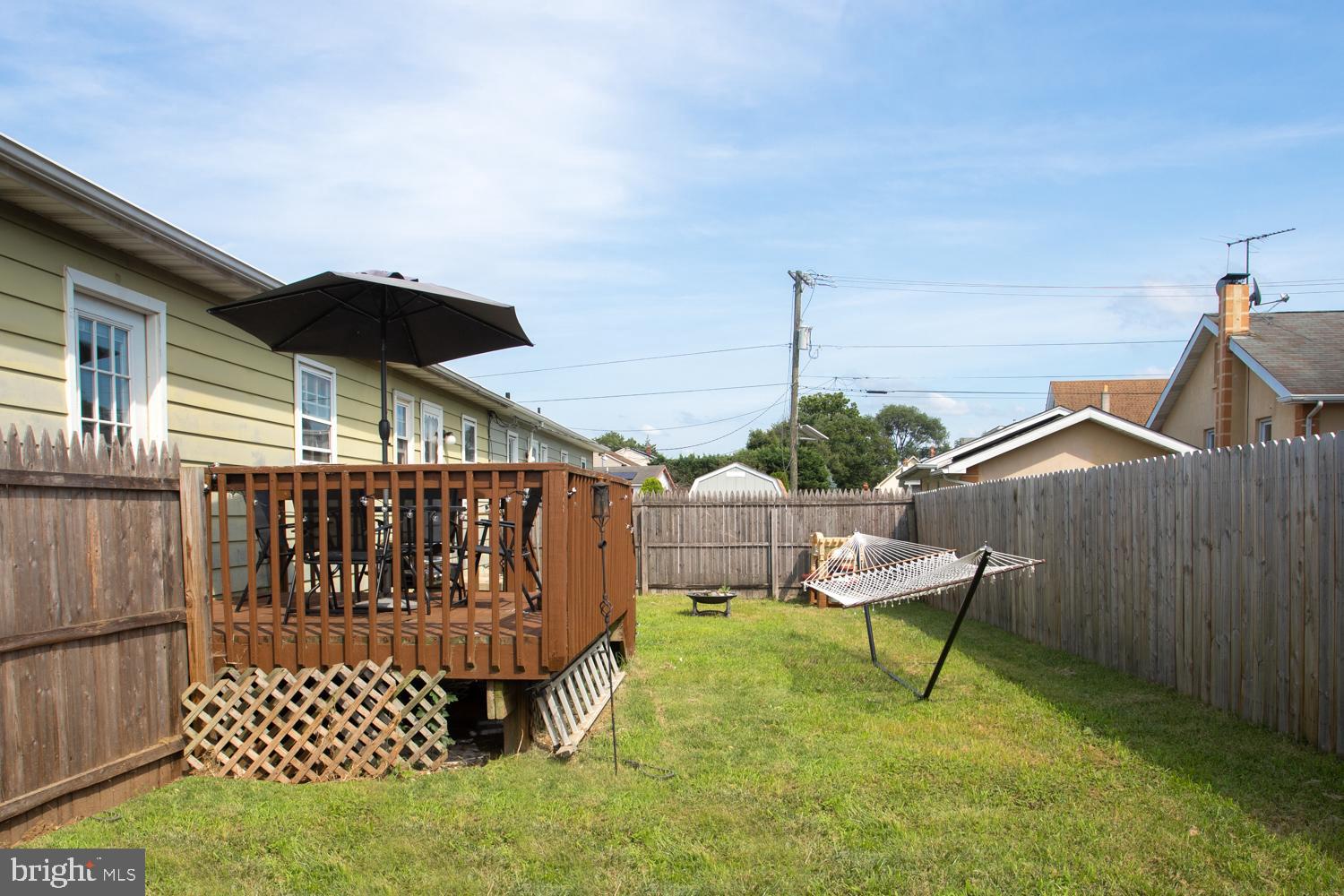 324 Harrison Street Riverside, NJ 08075 - Photo 13 of 27 Fenced in back yard