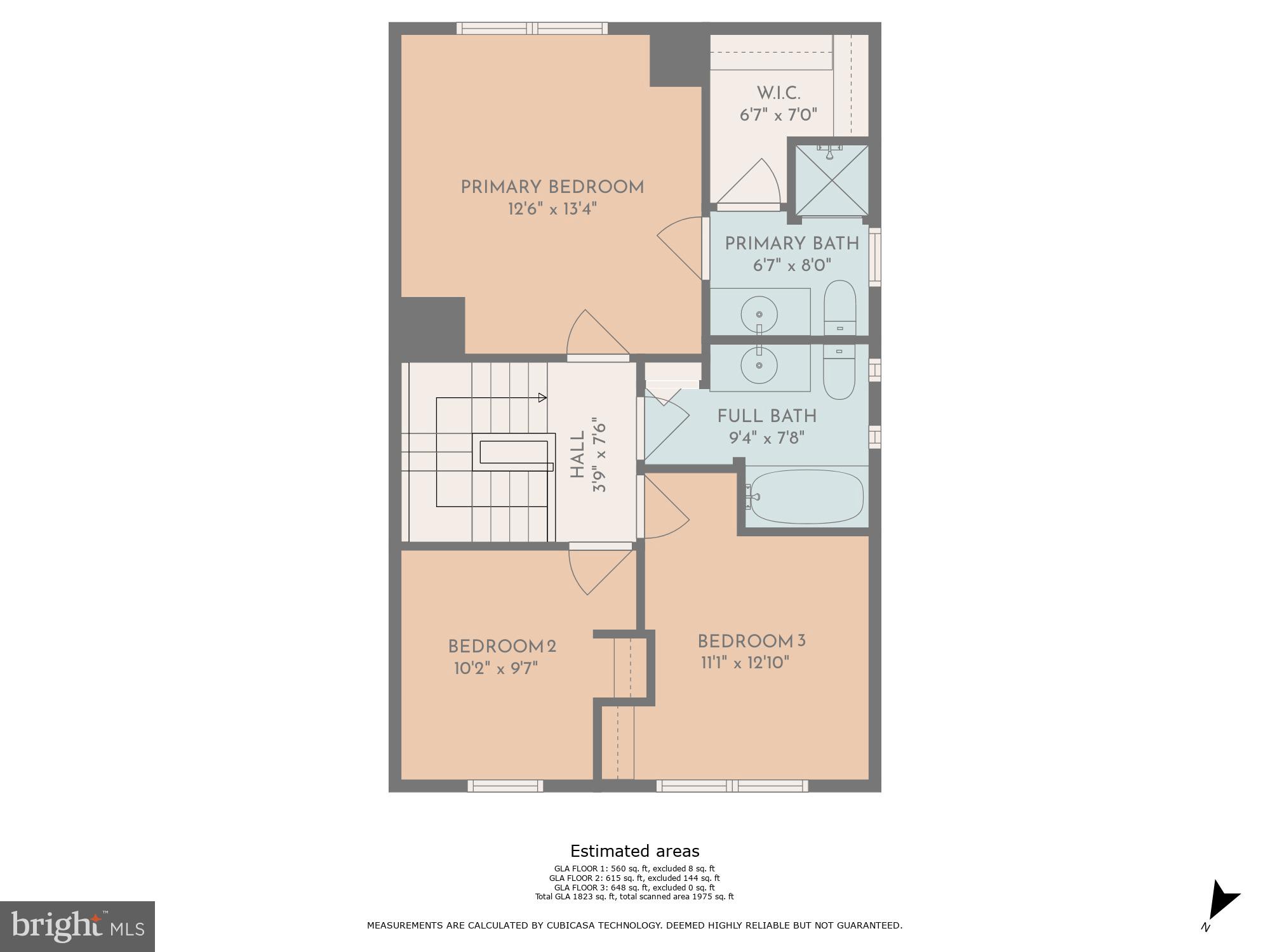 761 Pine Drift Drive Odenton, MD 21113 - Photo 34 of 36 Floor Plan: Upper Level