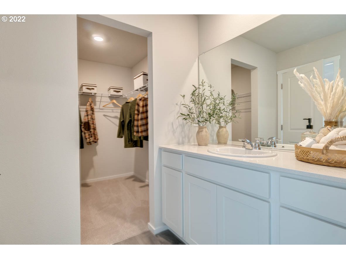 2914 North 3rd Way Ridgefield, WA 98642 - Photo 18 of 24 a bathroom with a sink and mirror