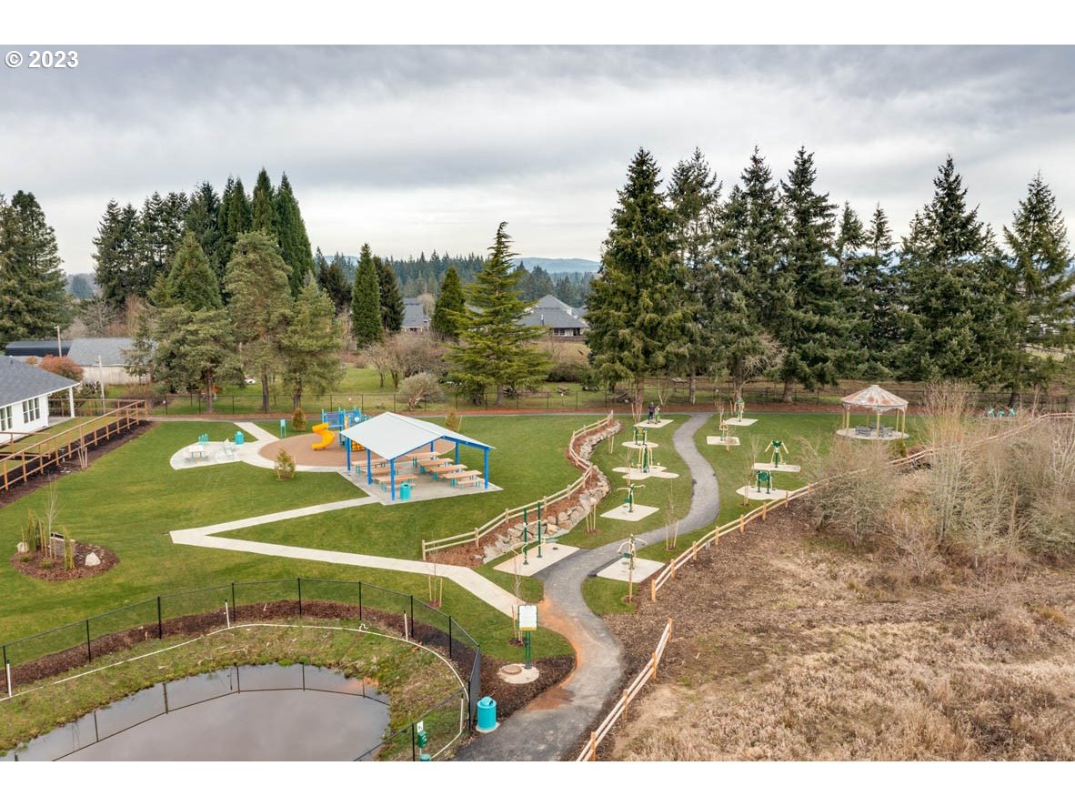 2914 North 3rd Way Ridgefield, WA 98642 - Photo 24 of 24 a view of a lake in middle of the town