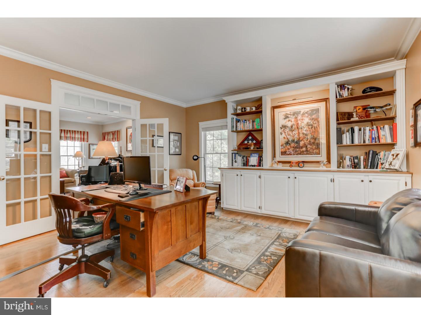 1710 Hickory Hill Road Chadds Ford, PA 19317 - Photo 5 of 25 a view of a workspace with furniture and a window