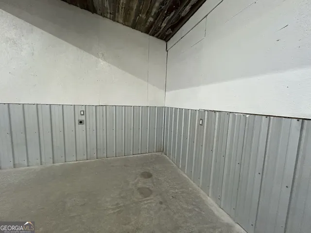 a view of storage and utility room