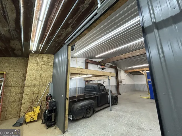 a view of a forest with trees