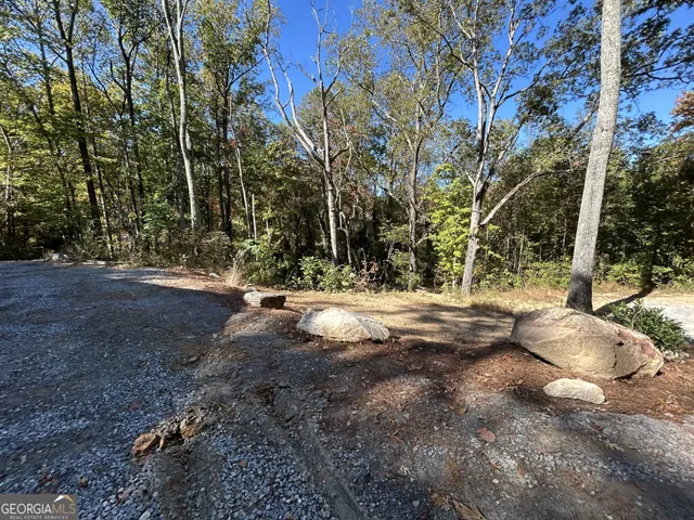 a backyard of a house
