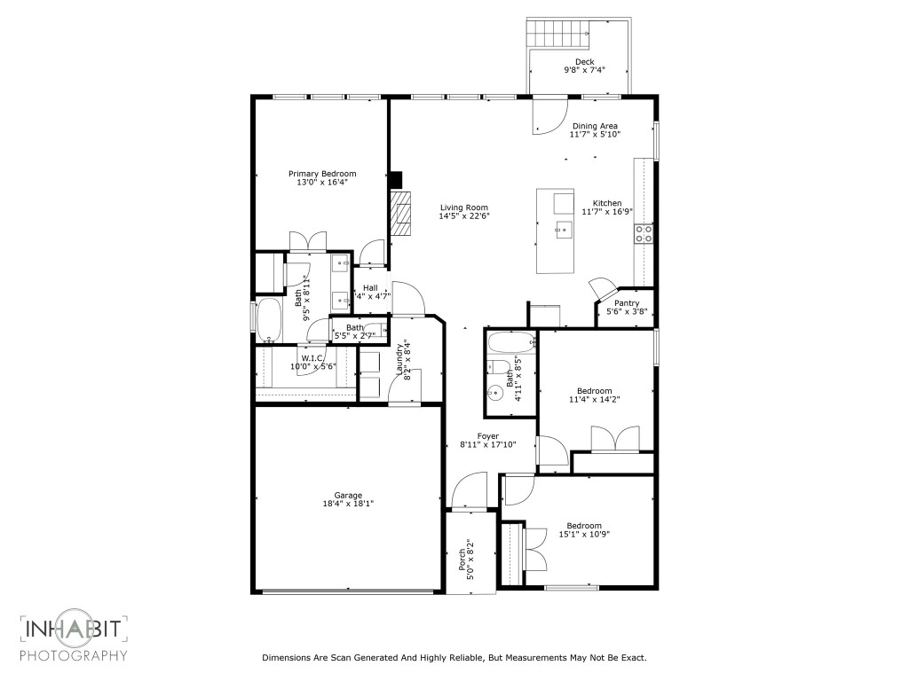 21302 Santa Rosa Avenue Lago Vista, TX 78645 - Photo 22 of 26 a picture of a floor plan