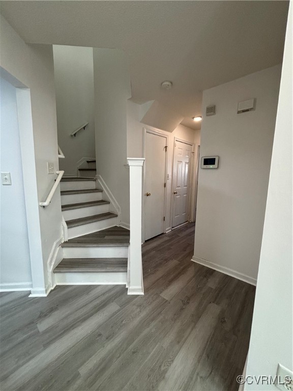 18 Bluesage Path Hampton, VA 23663 - Photo 13 of 28 Stairway with hardwood / wood-style floors