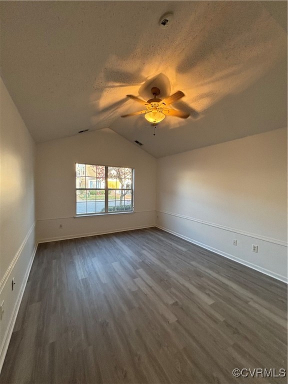 18 Bluesage Path Hampton, VA 23663 - Photo 24 of 28 Unfurnished room featuring lofted ceiling, a textu