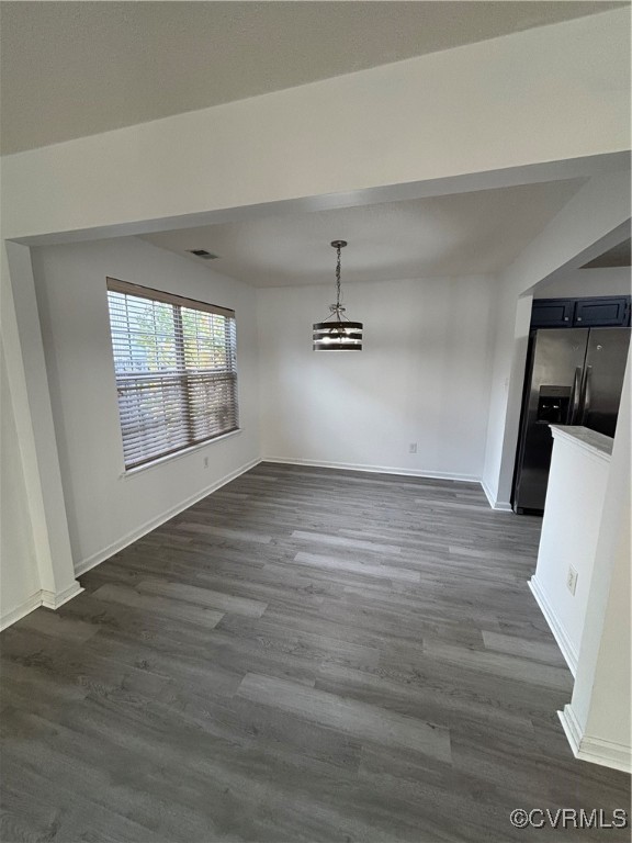 18 Bluesage Path Hampton, VA 23663 - Photo 8 of 28 Unfurnished dining area featuring dark wood-type f