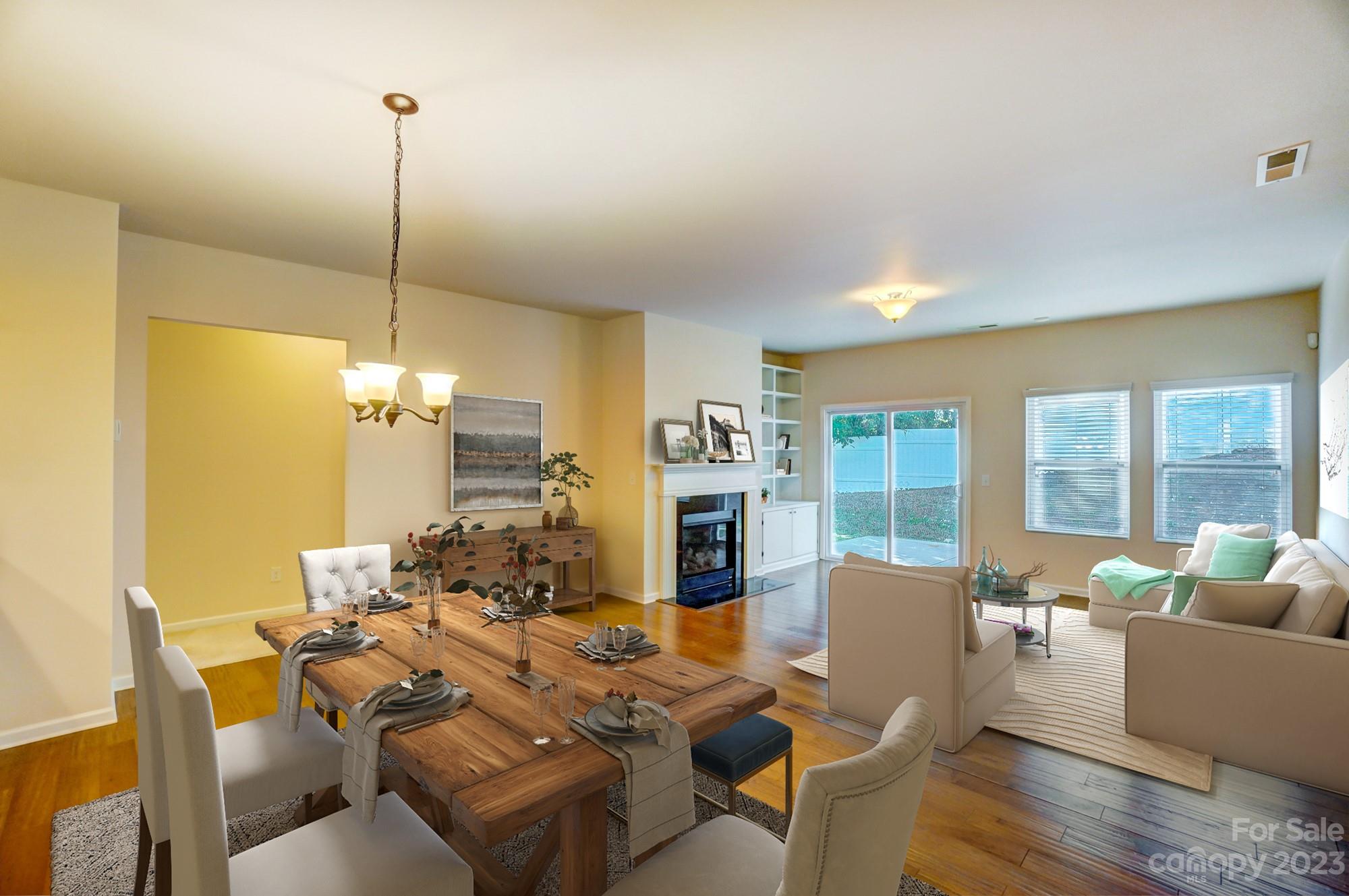 1726 Still River Way Fort Mill, SC 29708 - Photo 5 of 28 a view of a livingroom with furniture window and wooden floor