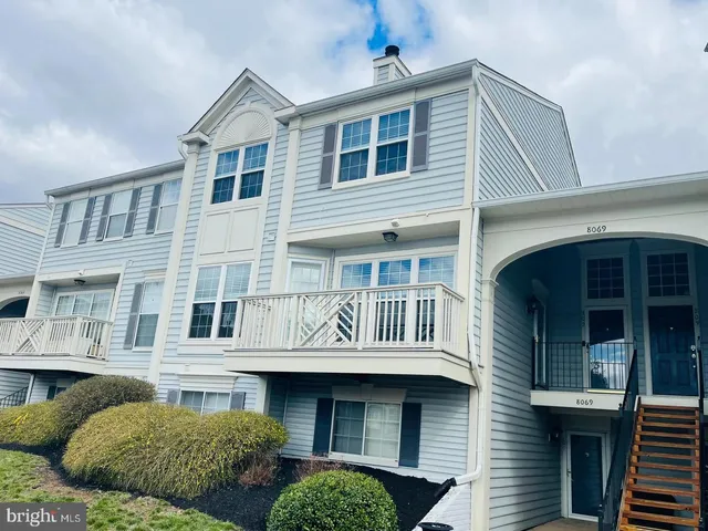 a front view of a house with balcony