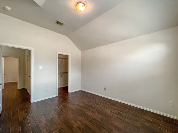 wooden floor in an empty room