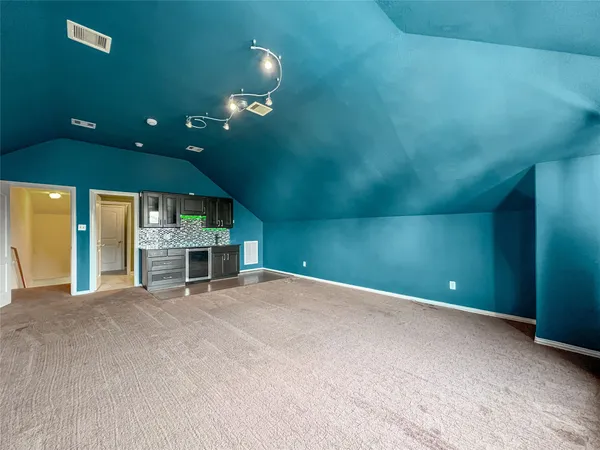 a view of a livingroom with a fireplace
