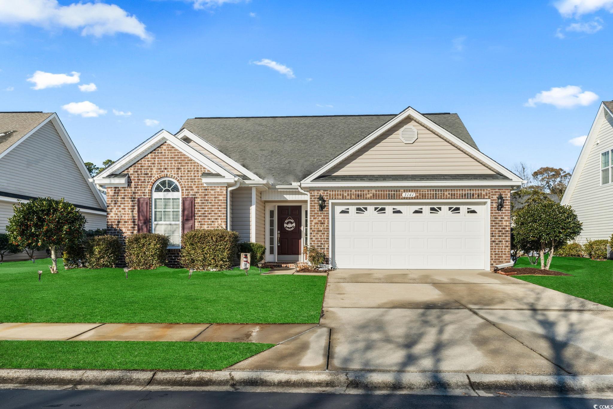 3141 Shorecrest Bay Drive Murrells Inlet, SC 29576 - Photo 1 of 30 View of front of property featuring a garage and a