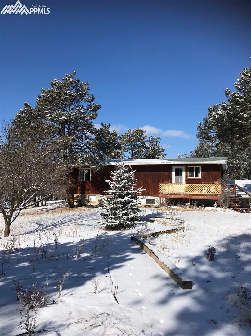 6495 Shoup Road Colorado Springs, CO 80908 - Photo 1 of 5 Forest beauty and seclusion so close to everything. The winter wonderland view.