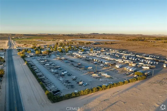 an aerial view of beach and ocean