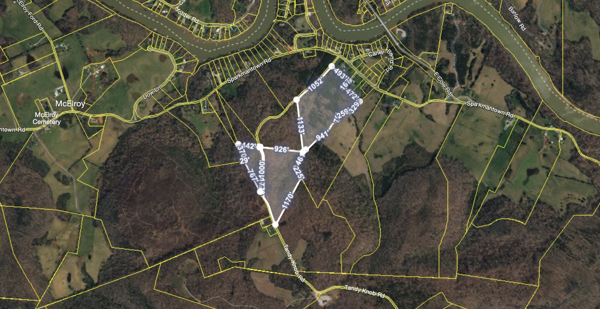 0 Tandy's Knob Road Doyle, TN 38559 - Photo 8 of 9 an aerial view of a house