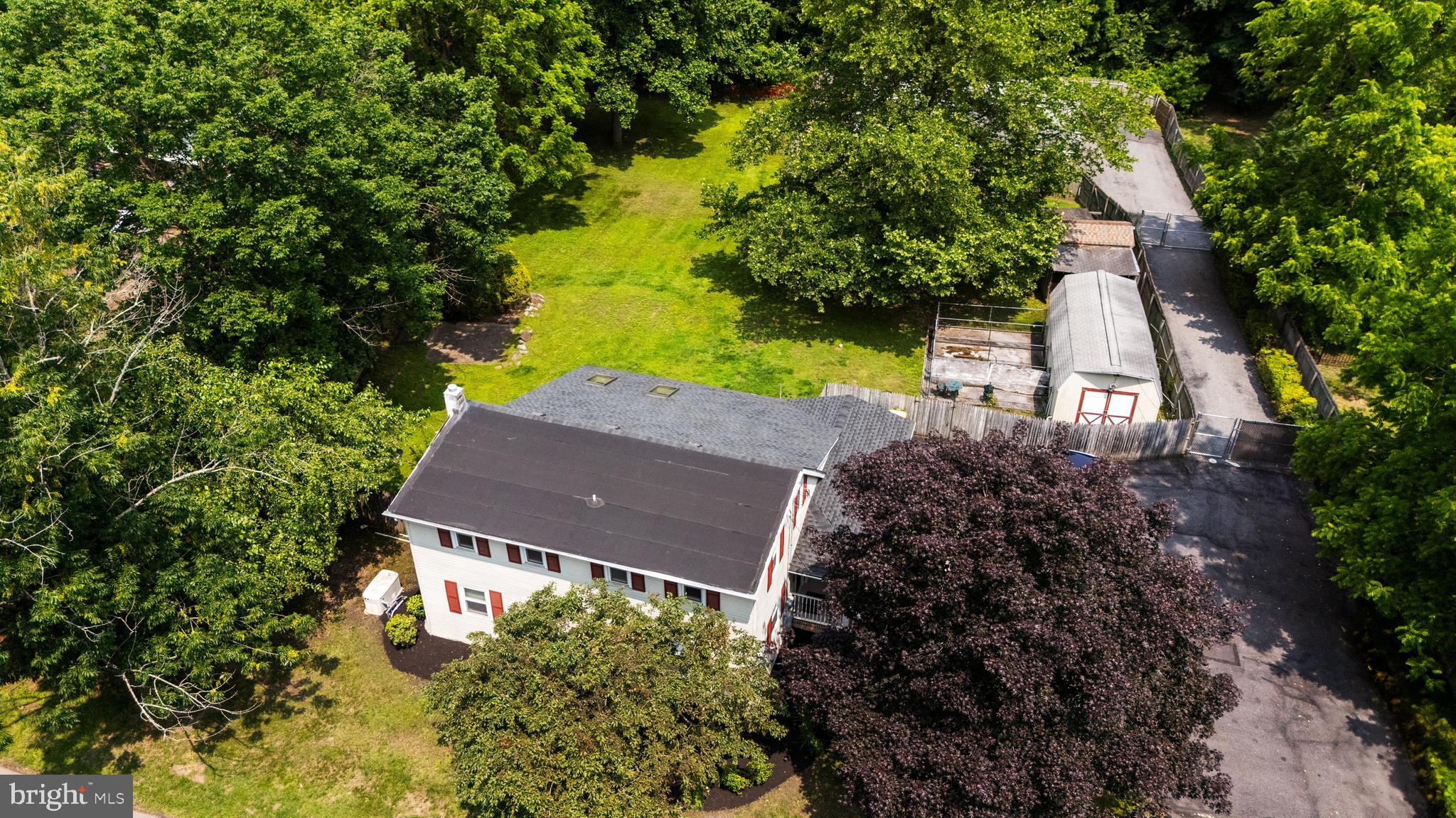 713 Monmouth Road Chesterfield, NJ 08515 - Photo 5 of 25 an aerial view of house with a yard