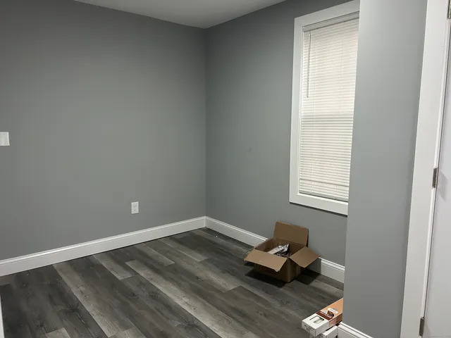 a room with a window