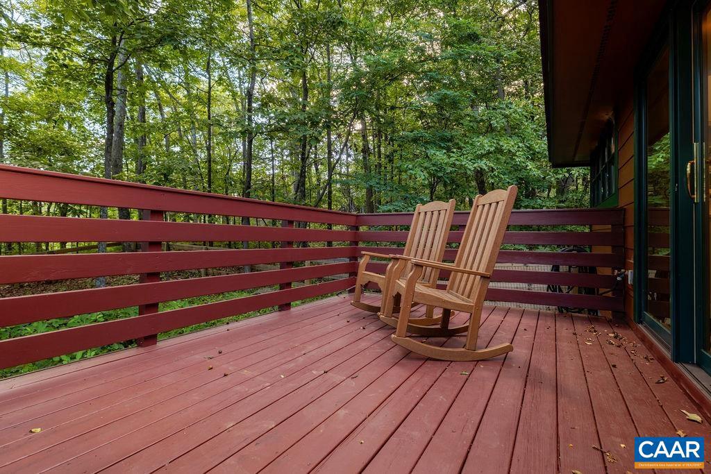 18 Grassy Overlook Wintergreen, VA 22967 - Photo 3 of 65 a view of outdoor space with wooden floor and outdoor seating