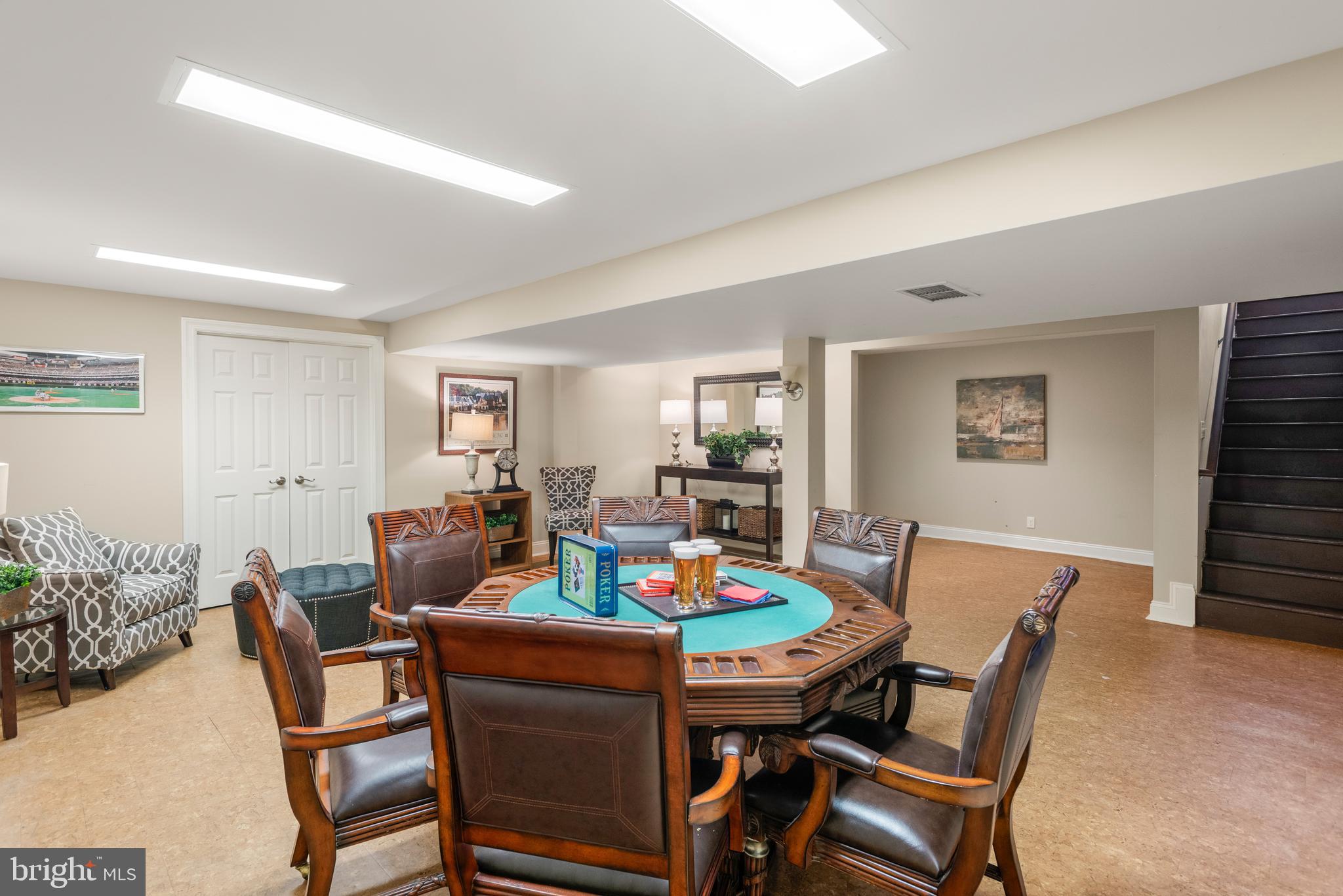 1040 Great Springs Road Bryn Mawr, PA 19010 - Photo 37 of 50 a view of a dining room with furniture and wooden floor