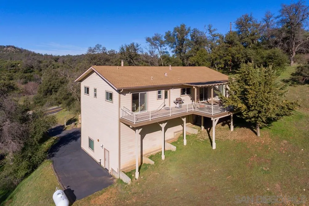 1295 Banner Road Julian, CA 92036 - Photo 4 of 25 an aerial view of a house with a yard