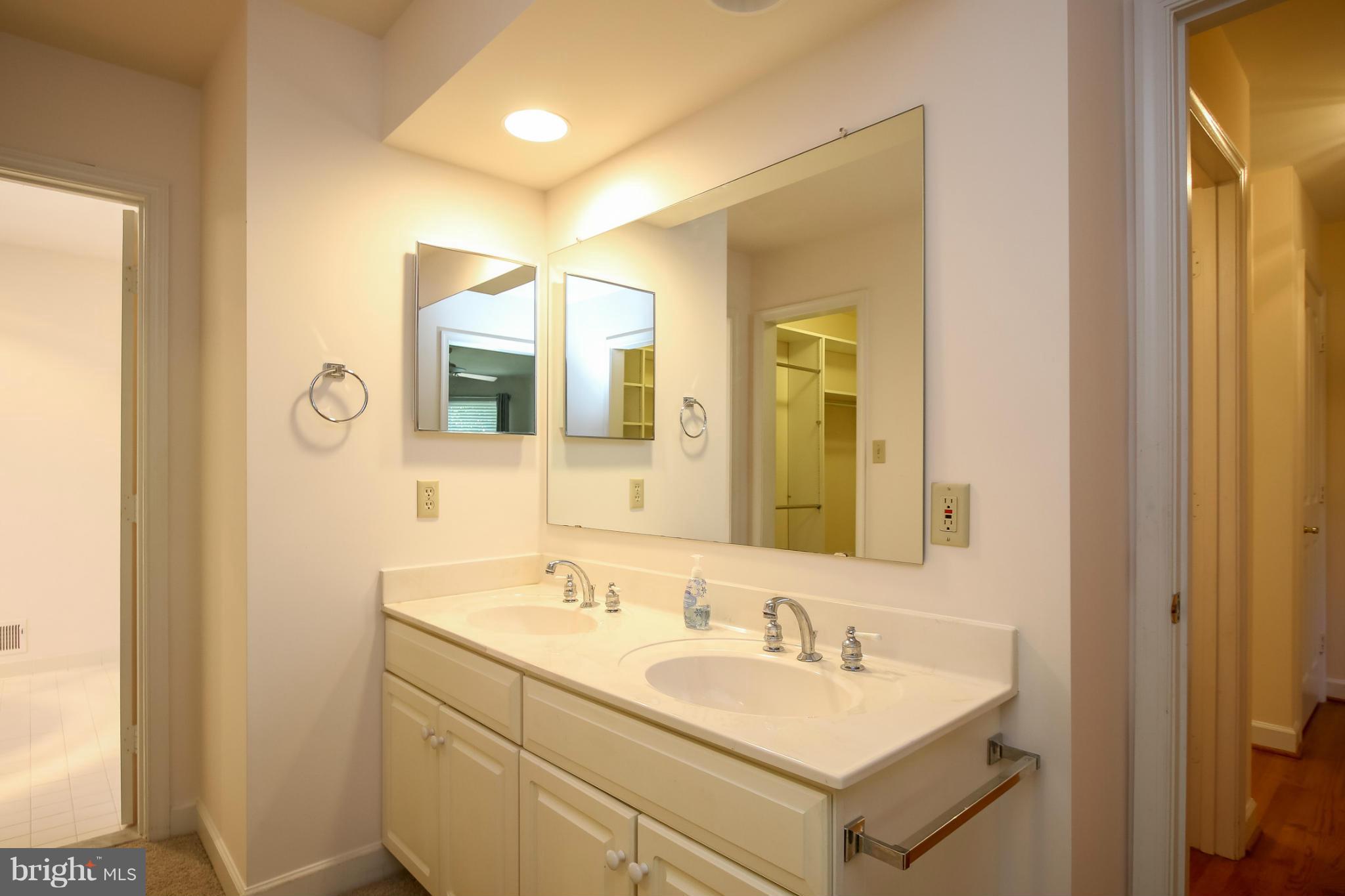 2446 Five Shillings Road Frederick, MD 21701 - Photo 19 of 30 a bathroom with a sink and a mirror