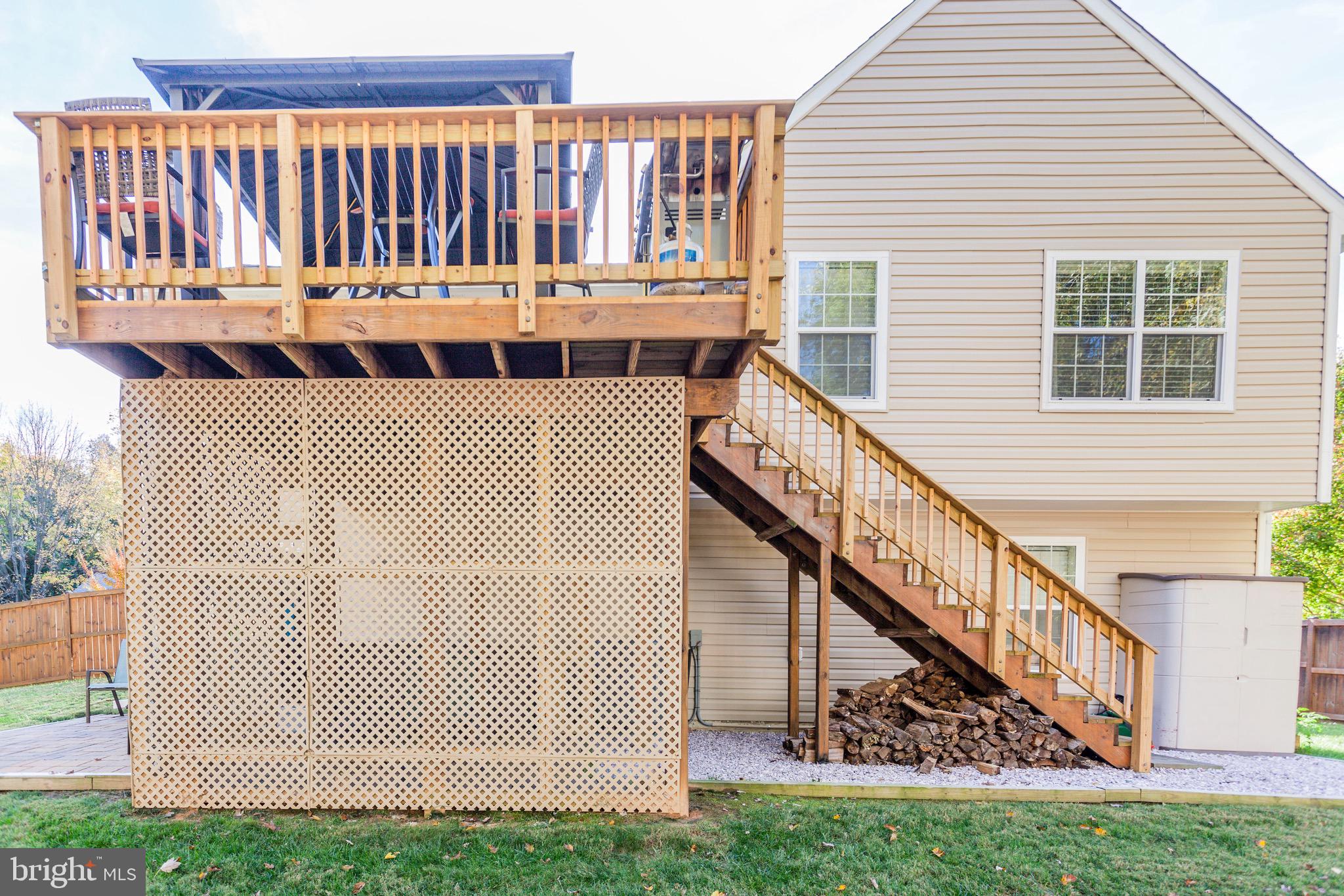 9010 Triple Ridge Road Fairfax Station, VA 22039 - Photo 47 of 59 Rear View