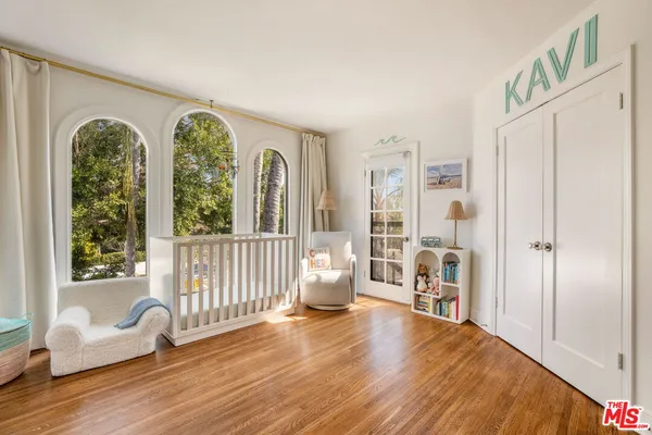 a very nice looking room with a large window