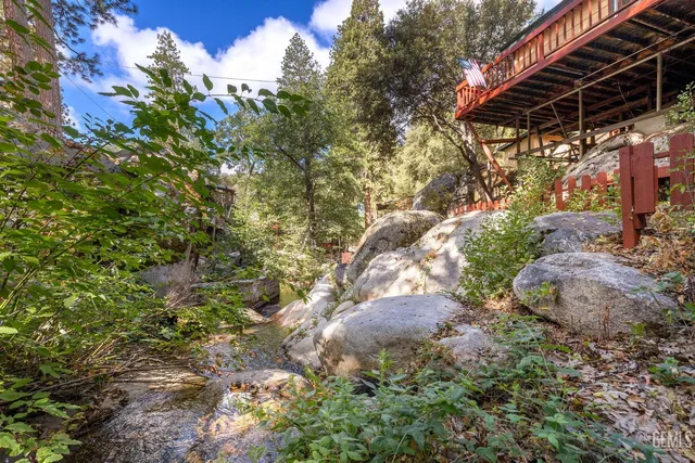 a view of outdoor space and yard