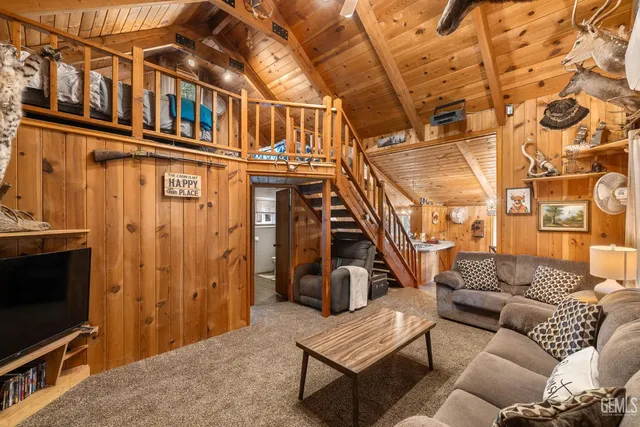 a outdoor living with furniture