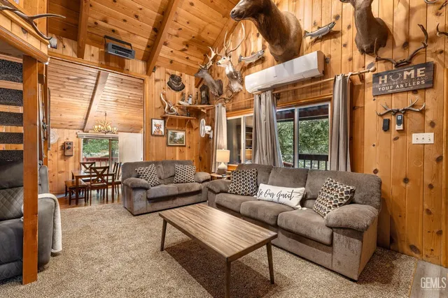 a view of a patio with couches