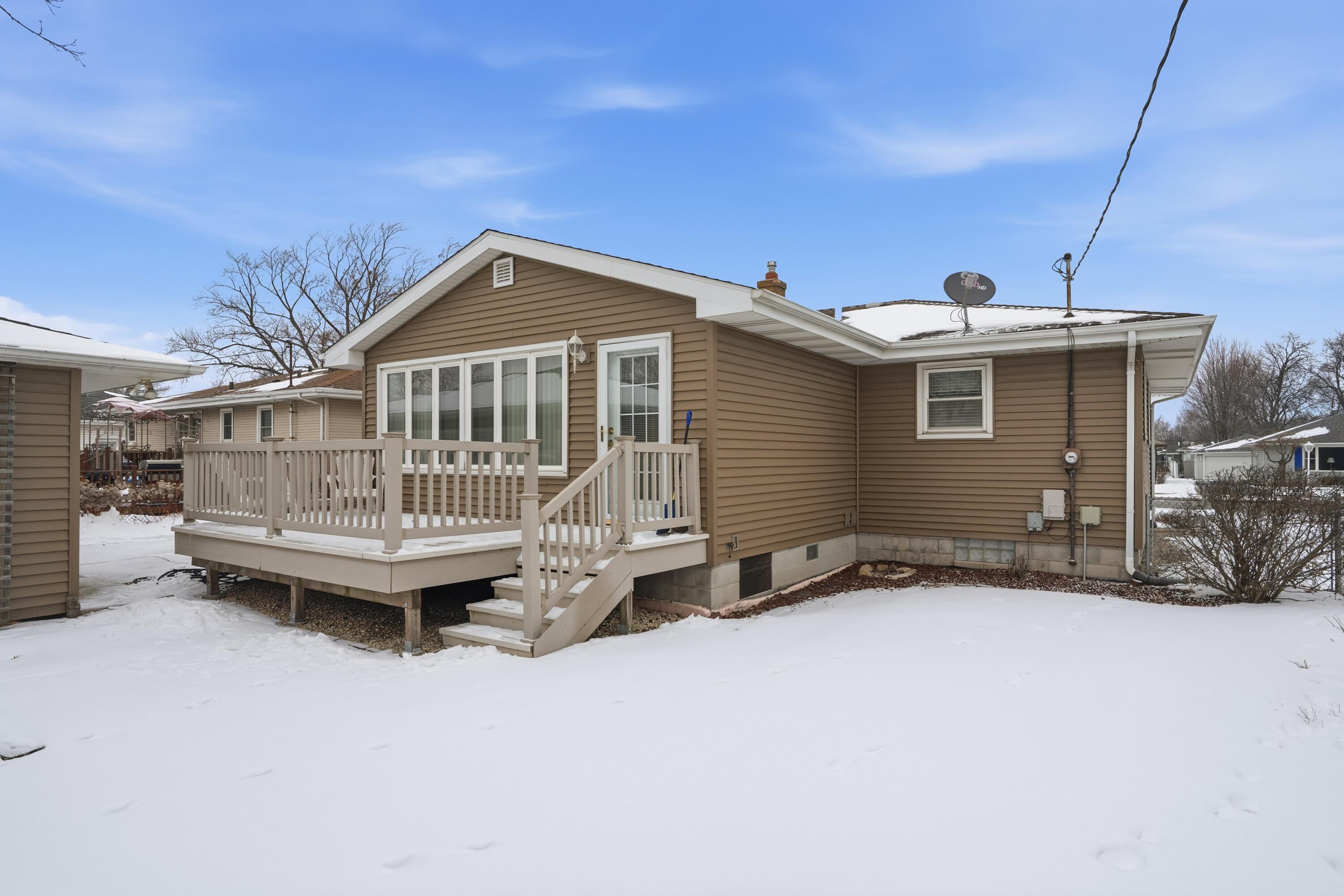 3514 41st Place Highland, IN 46322 - Photo 22 of 26 a view of a house with a yard