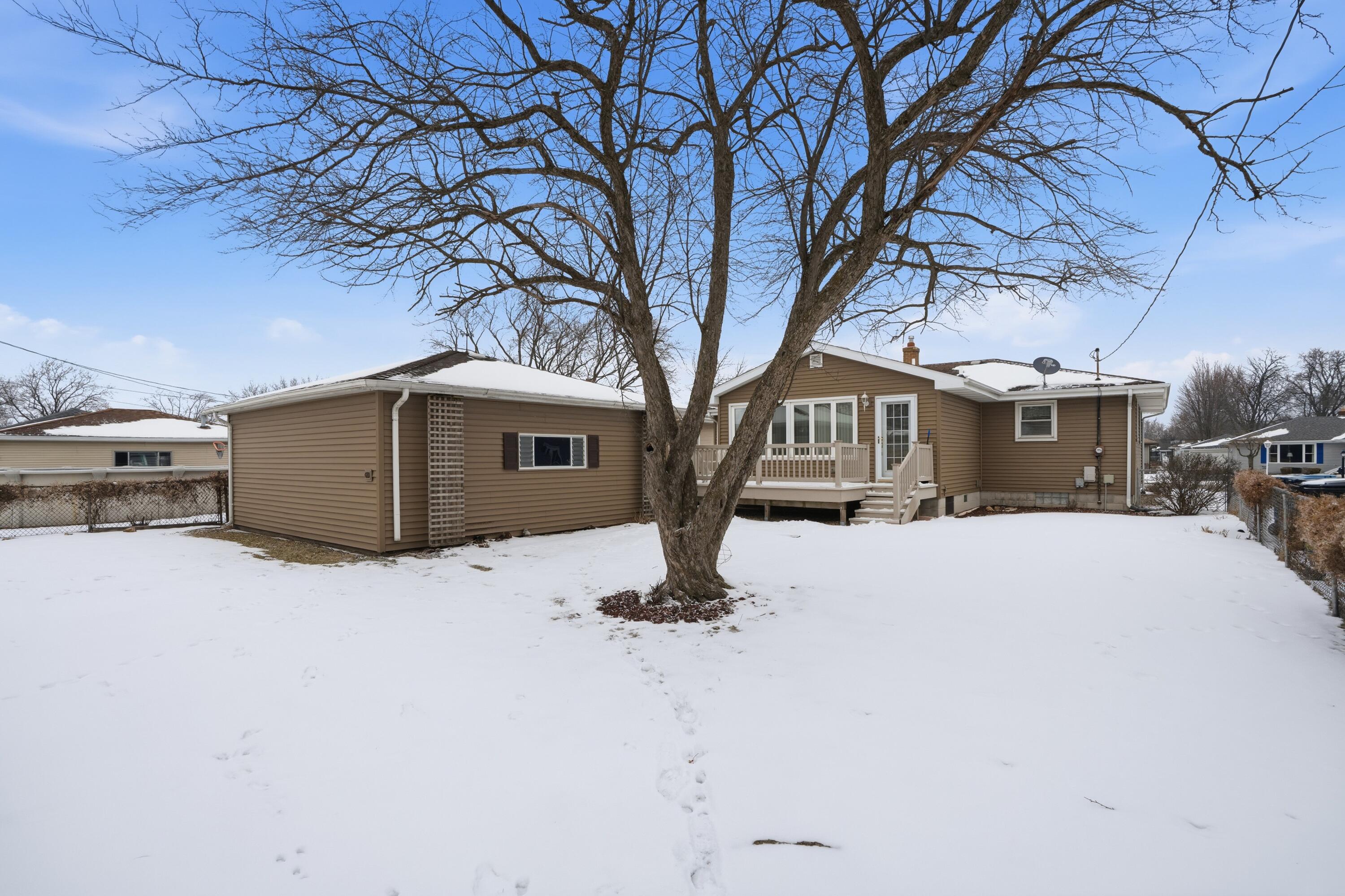 3514 41st Place Highland, IN 46322 - Photo 23 of 26 a house with trees in front of it
