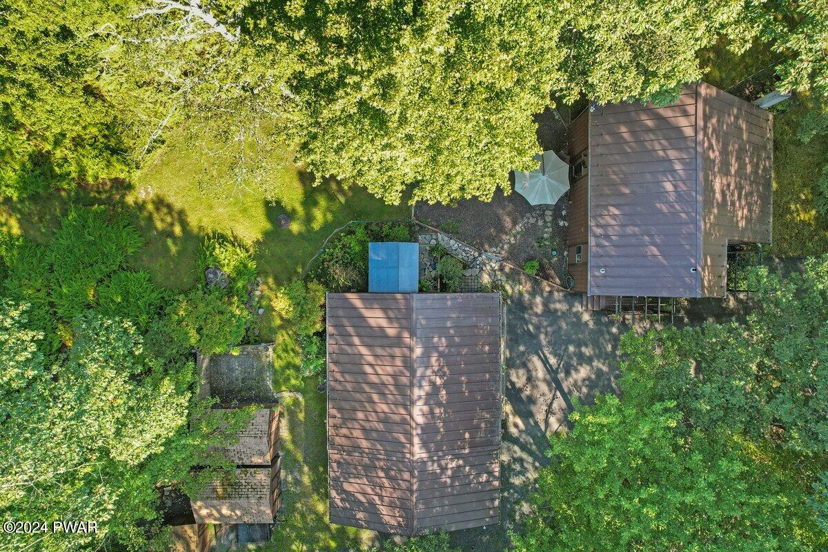 127 Hebula Road Milford, PA 18337 - Photo 31 of 36 Arial View of Home and Garage
