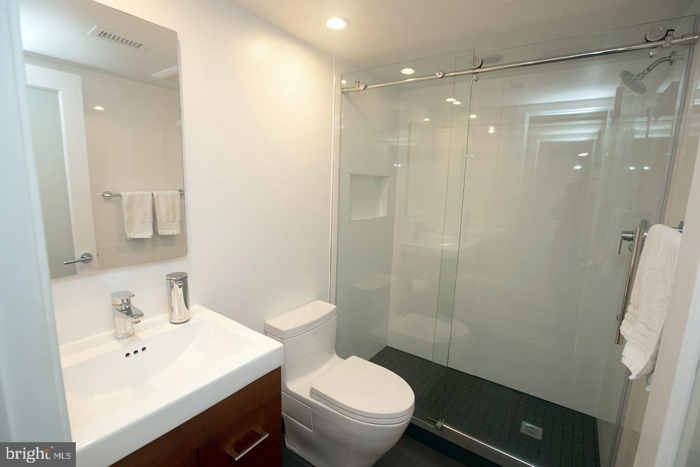 80 15th Street Northeast, Unit 80 Washington, DC 20002 - Photo 11 of 28 Completely Renovated Bathroom