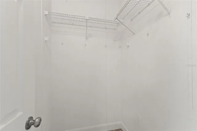 a view of a small space