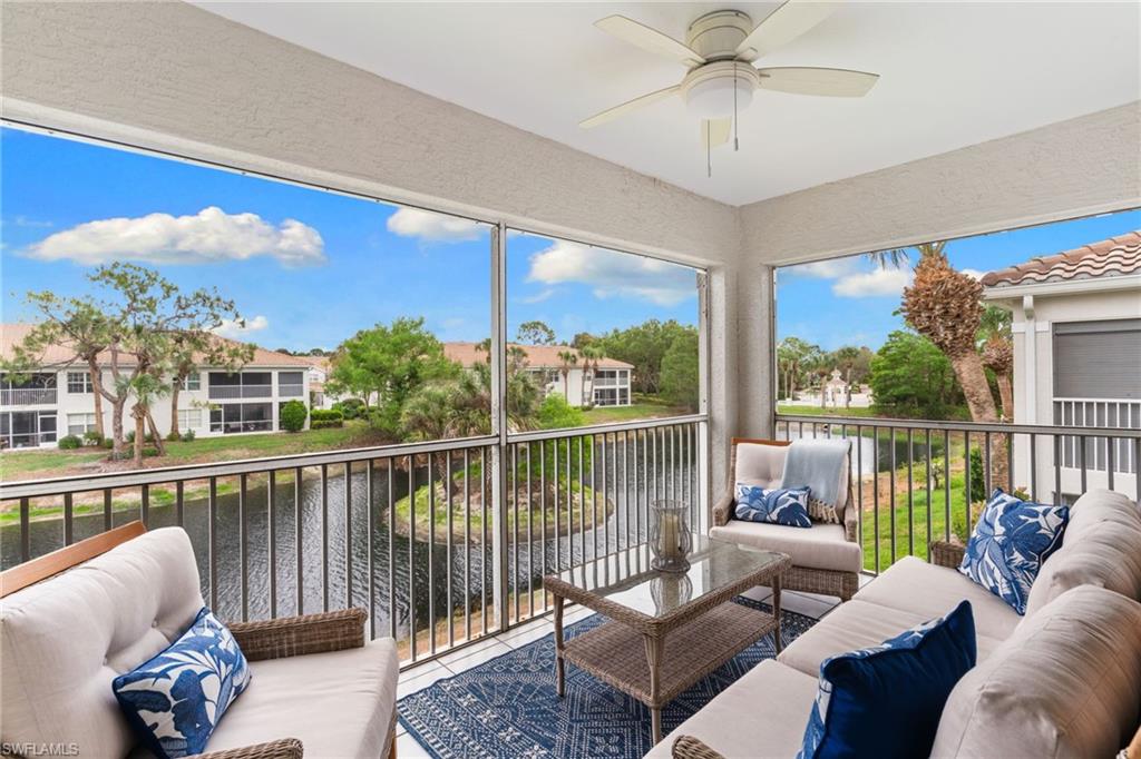 6808 Satinleaf Road South, Unit 204 Naples, FL 34109 - Photo 14 of 20 Screened-in lanai