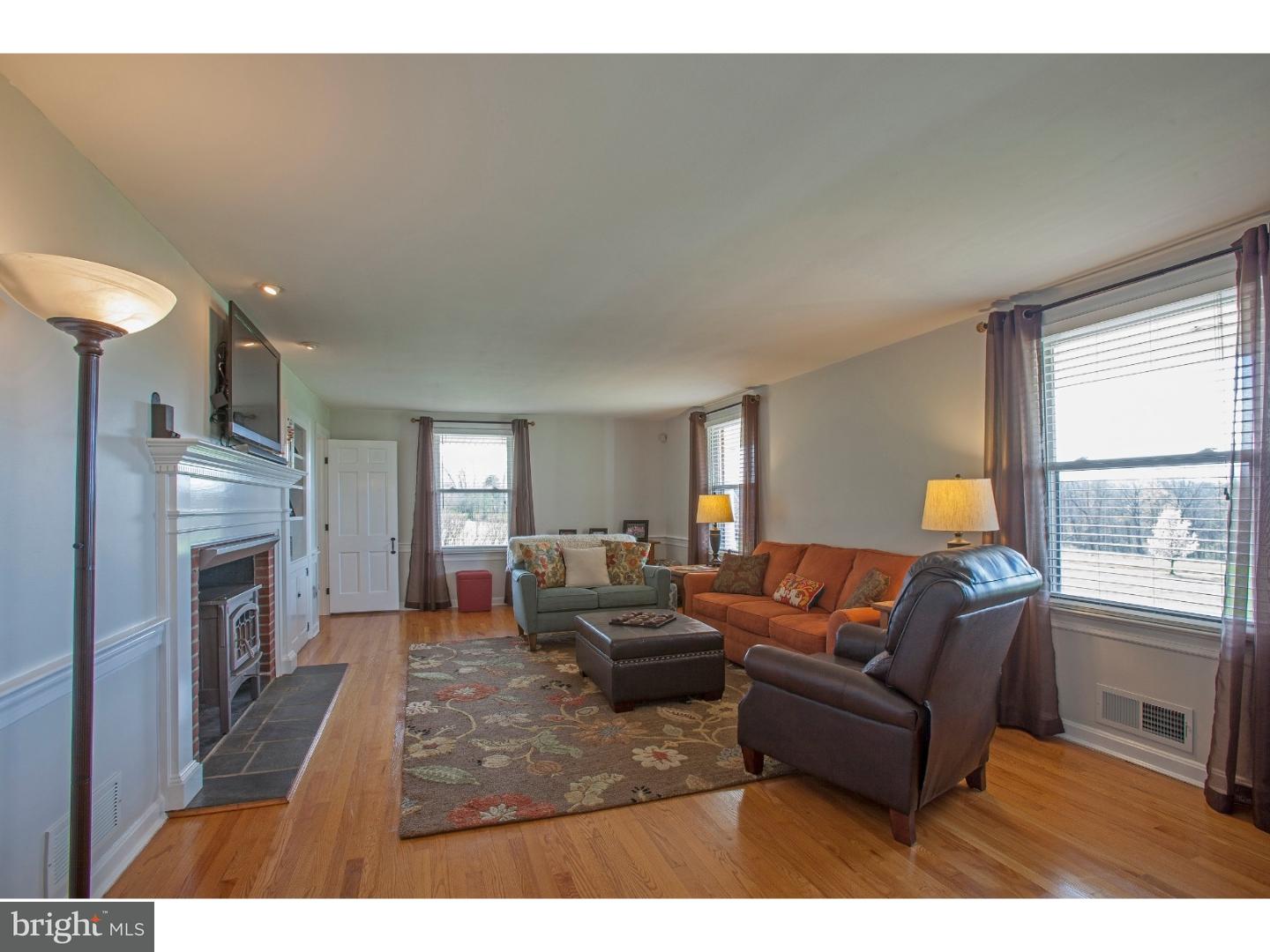 1606 Elephant Road Perkasie, PA 18944 - Photo 12 of 30 Living Room with Fireplace Insert